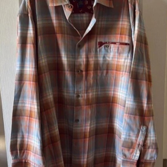 Nat Nast Luxury Originals Men’s Button Down Plaid Shirt size XL - Picture 1 of 5